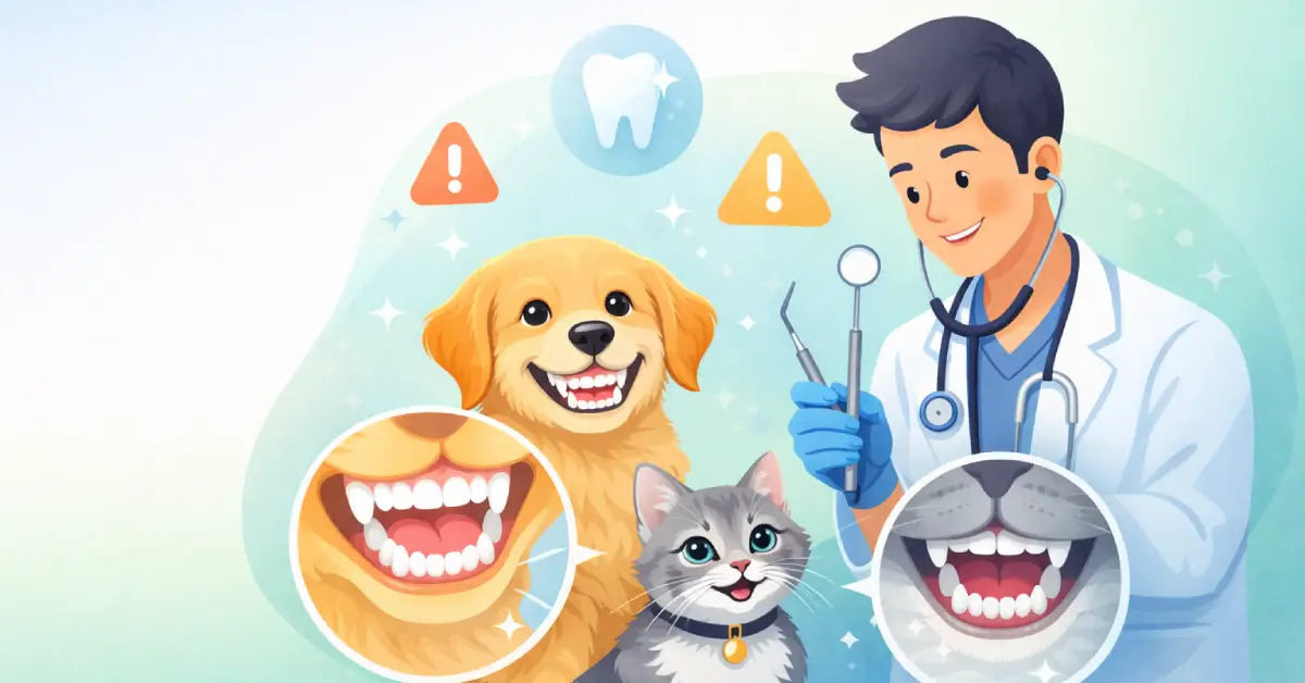 Signs your pet may need dental care sooner than expected